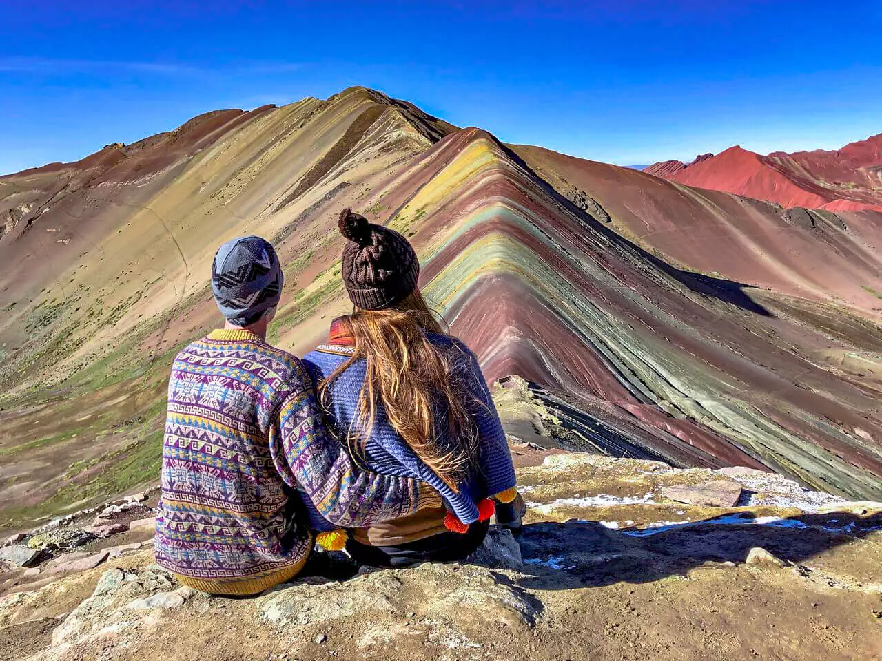 The famous Sky Camp in Soraypampa under the impressive humantay mountain lighted for the light of the starts. Stargazing in Peru.