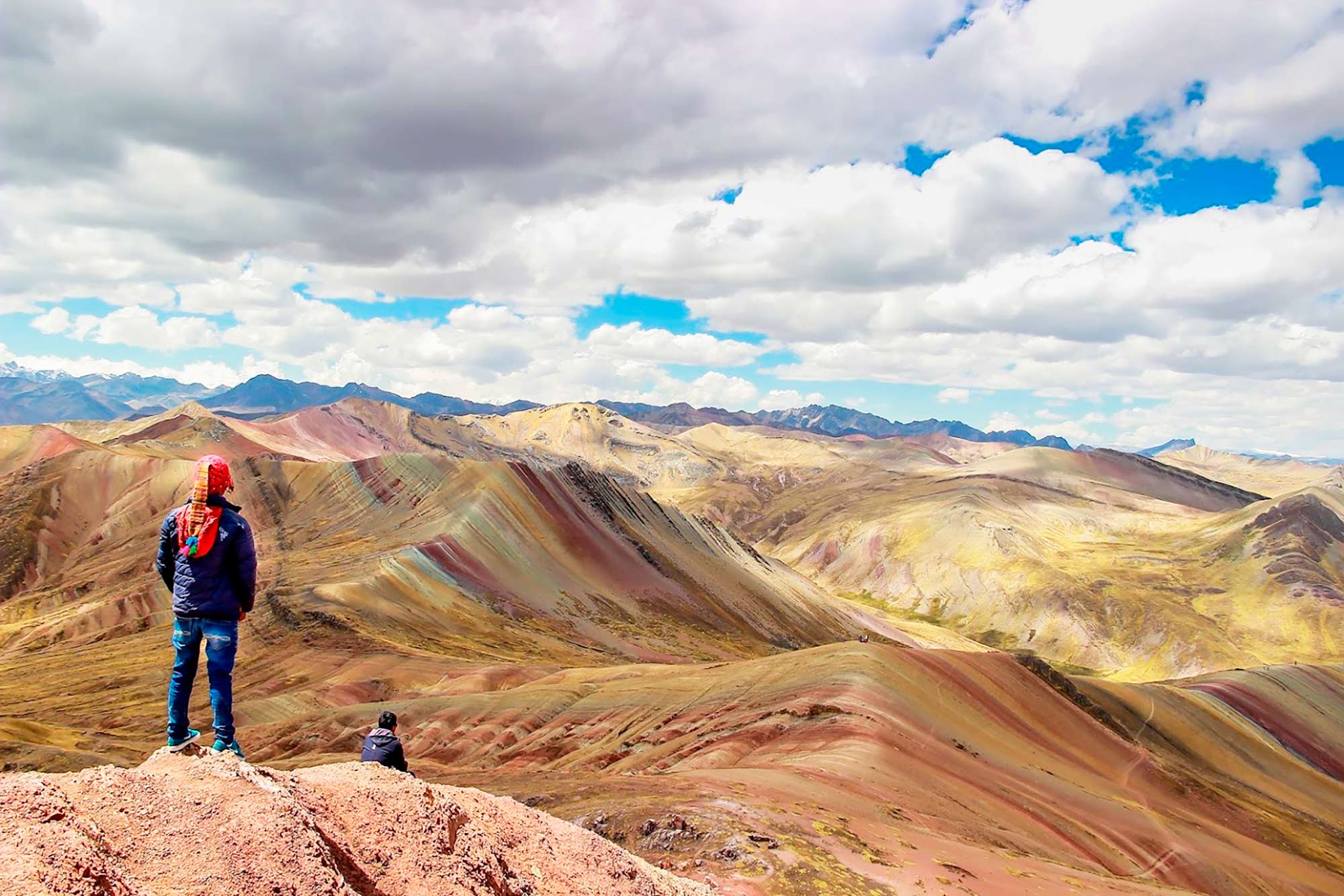 The famous Sky Camp in Soraypampa under the impressive humantay mountain lighted for the light of the starts. Stargazing in Peru.